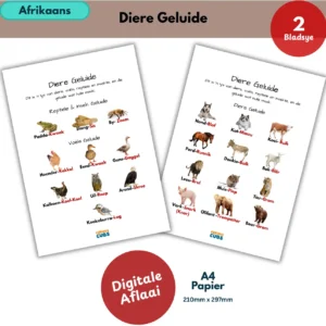 afrikaans animal sounds