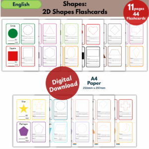 2d shapes flashcards 2