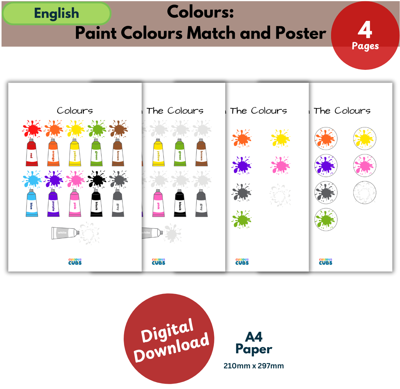 Paint Colour Matching & Poster