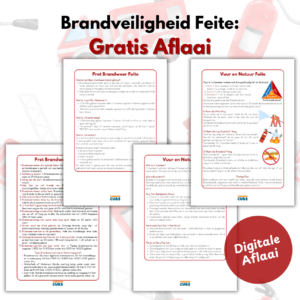 Brandveiligheid Feite vir Kinders | Gratis Afrikaans Printable